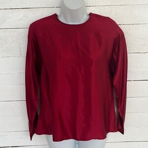 Dana Buchman 100% Silk Blouse Size 10P